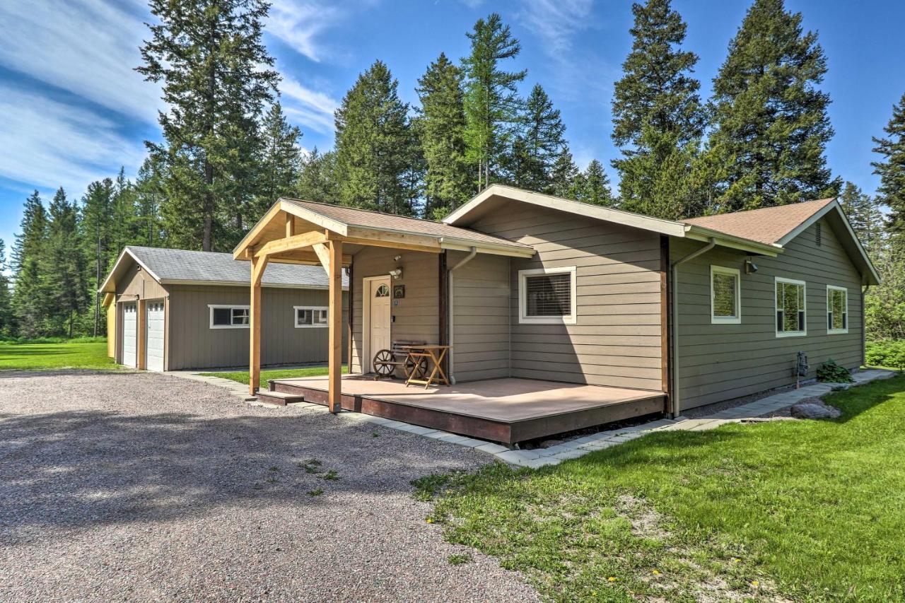 Columbia Falls Private Retreat Pool Table And Deck! Buitenkant foto